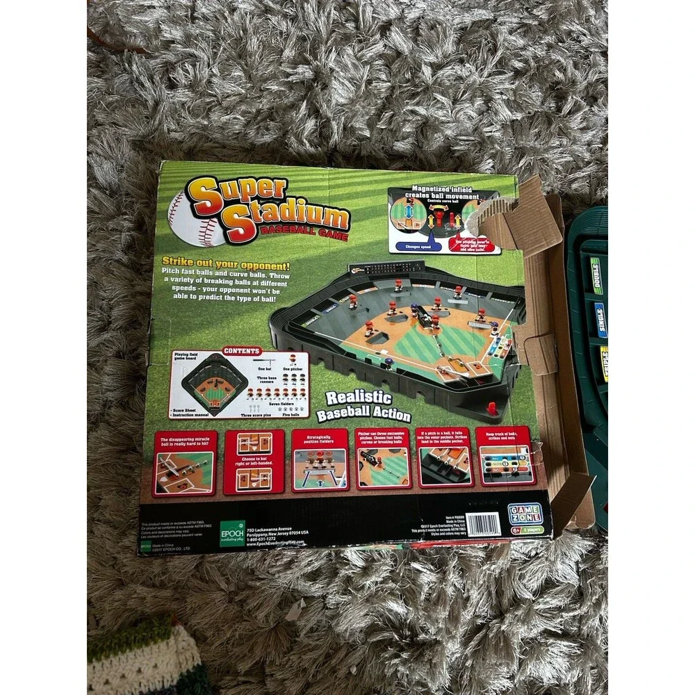 Super Stadium Baseball Game - Realistic Tabletop Baseball Game For 2 Players